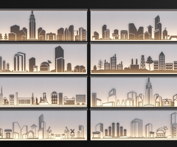 Modern Landscape Wall-ID:944344047