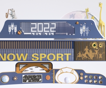 Modern Landscape Wall-ID:792135003