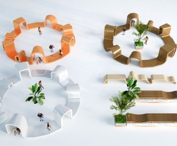 Modern Communal Chair-ID:483581077