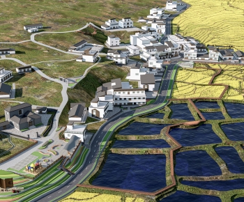 Modern Architectural Bird's-eye View Planning-ID:482428074