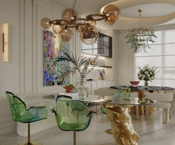 European Style Dining Room-ID:836816072