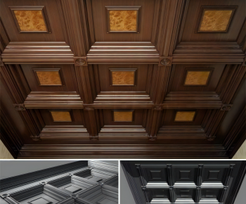 European Style Suspended Ceiling-ID:393351081