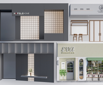 Modern Facade Element-ID:799074899