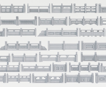 New Chinese Style Guardrail-ID:778883938