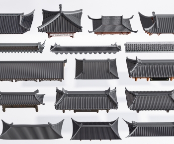 Chinese Style Building Component-ID:891690347