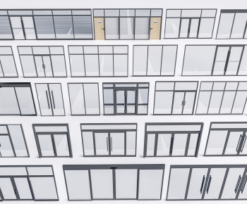 Modern Double Door-ID:350754985