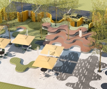 Modern Park Landscape-ID:626738078