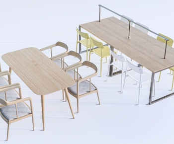 Modern Computer Desk And Chair-ID:491967927