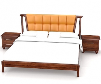 Modern Double Bed-ID:577353958