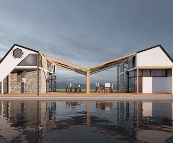 Modern Appearance Of Commercial Building-ID:299793002