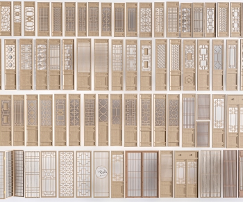 New Chinese Style Door-ID:535357953