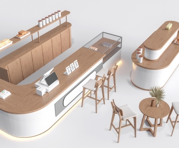 Modern Reception Desk-ID:608783969