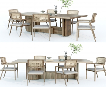 Modern Dining Table And Chairs-ID:602346906