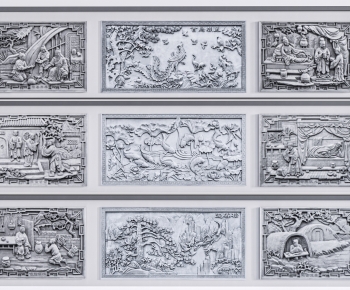 Chinese Style Landscape Wall-ID:141110901