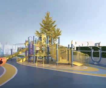 Modern Park Landscape-ID:194358111