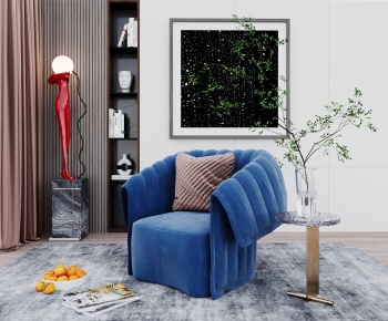 Modern Single Sofa-ID:308239944