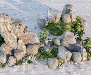 New Chinese Style Rockery Waterscape-ID:957492111