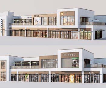 Modern Facade Element-ID:414305937