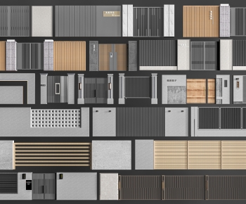 Modern Fence-ID:113680482