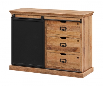 Nordic Style Bedside Cupboard-ID:711136106