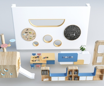 Modern Children's Table/chair-ID:588669069