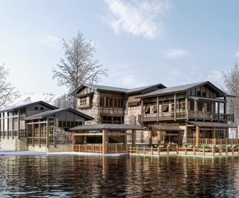 New Chinese Style Appearance Of Commercial Building-ID:904448991