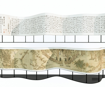 New Chinese Style Culture Wall-ID:907890842