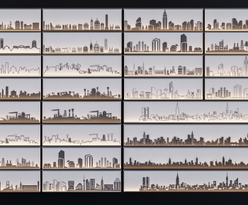 Modern Landscape Wall-ID:231649945