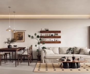 Modern A Living Room-ID:582916025