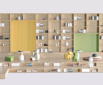 Modern Bookshelf-ID:706226112