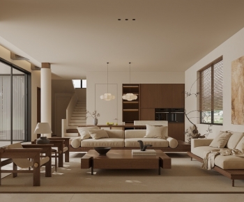 Modern A Living Room-ID:935364016