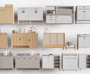 Modern Shoe Cabinet-ID:127119062