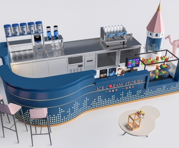 Modern Reception Desk-ID:484476099