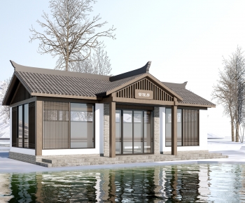 New Chinese Style Appearance Of Commercial Building-ID:573549993