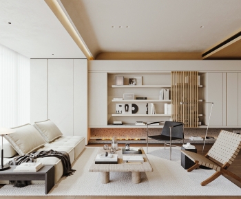 Modern A Living Room-ID:388695966