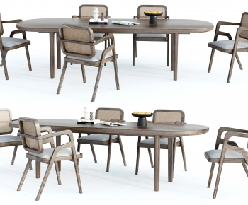 Modern Dining Table And Chairs-ID:207034119