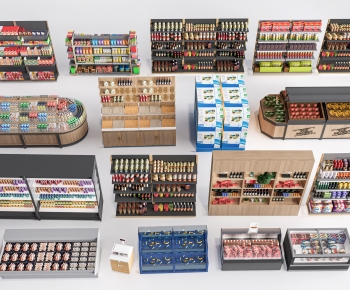 Modern Supermarket Shelf-ID:538685085