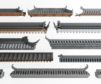 Chinese Style Building Component-ID:241774085
