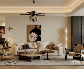 Modern A Living Room-ID:789079902