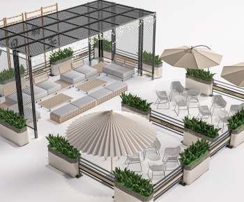 Modern Outdoor Tables And Chairs-ID:912909537