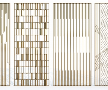 Modern Metal Screen Partition-ID:713828097