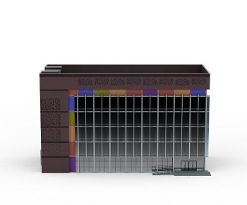 Modern Appearance Of Commercial Building-ID:980175979