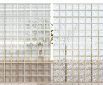 Modern Glass Screen Partition-ID:507911924