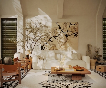 Modern A Living Room-ID:541675097