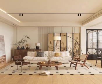 Modern A Living Room-ID:767043119