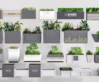 Modern Flower Bed, Flower Bowl, Flower Box-ID:124896058