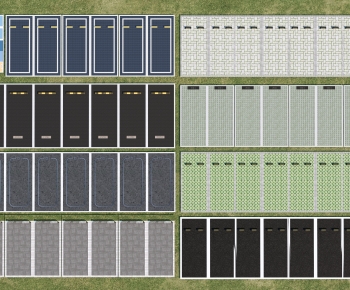 Modern Outdoor Parking Lot-ID:788647895