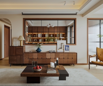 Modern A Living Room-ID:851187942