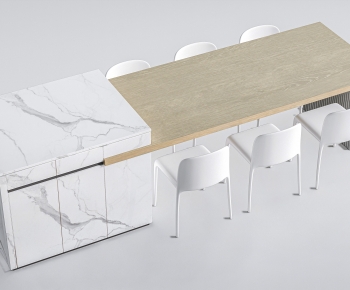 Modern Dining Table And Chairs-ID:592942002