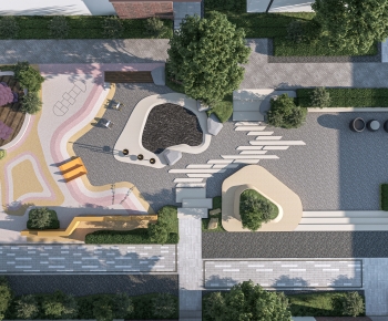 Modern Park Landscape-ID:271837954